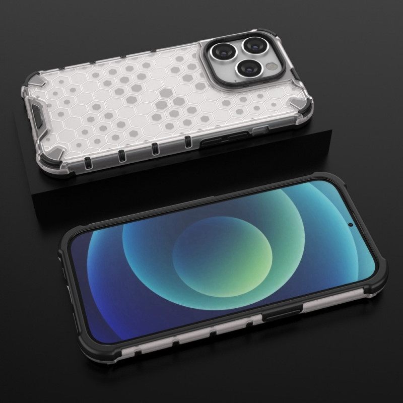 Kuori iPhone 14 Pro Max Kiristysnyörillä Hunajakennojohtoon