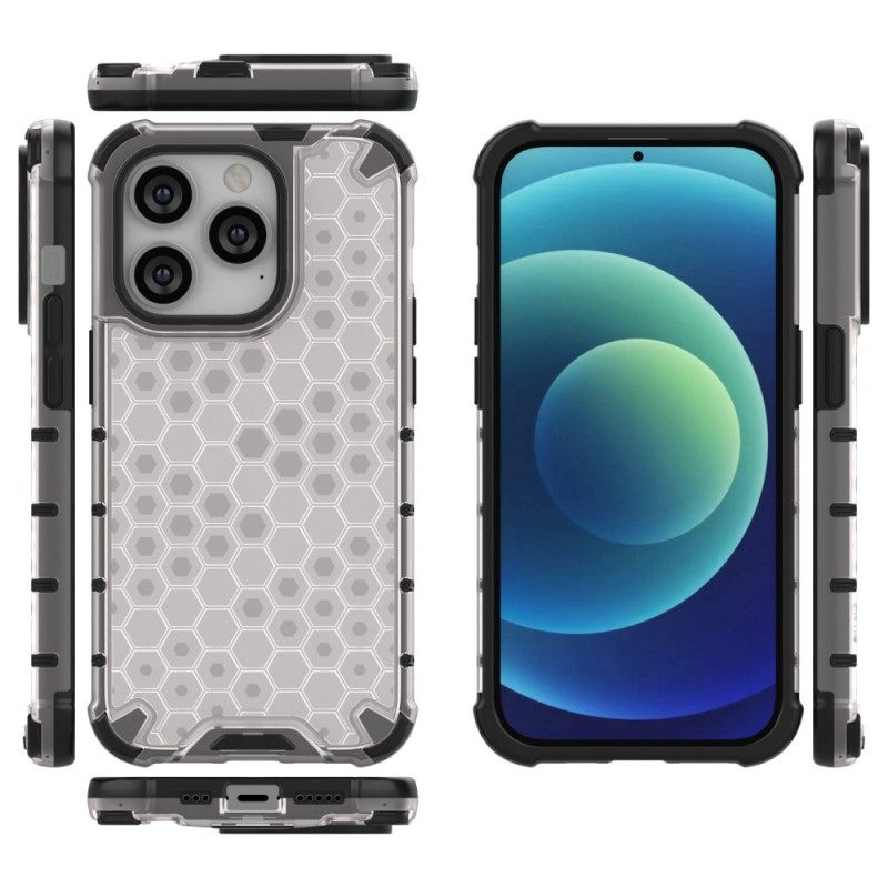 Kuori iPhone 14 Pro Max Kiristysnyörillä Hunajakennojohtoon