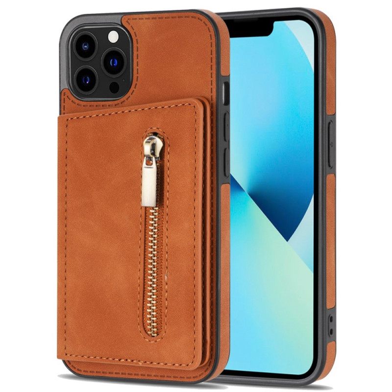 Kuori iPhone 14 Pro Max Lompakkokotelo Hands-free Tukilompakko
