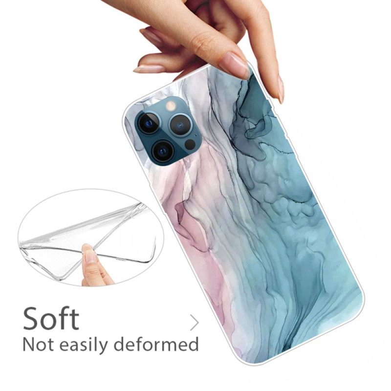 Kuori iPhone 14 Pro Max Marble Watercolour