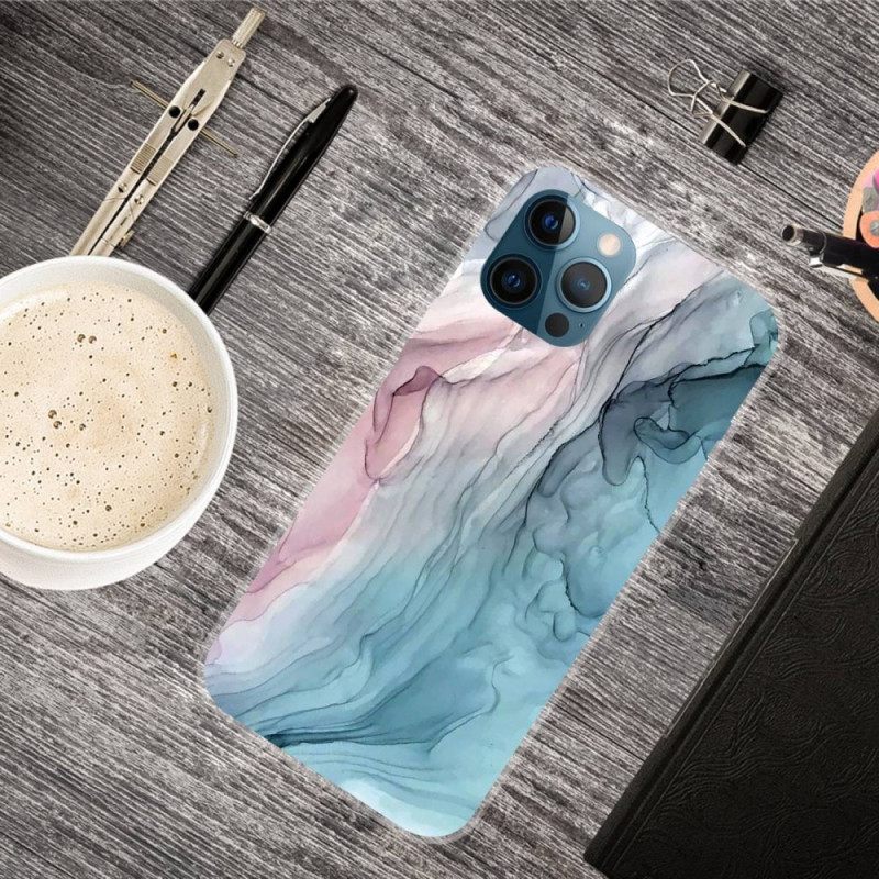 Kuori iPhone 14 Pro Max Marble Watercolour