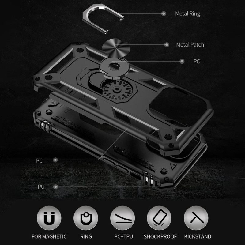 Kuori iPhone 14 Pro Max Ring-bracket Design