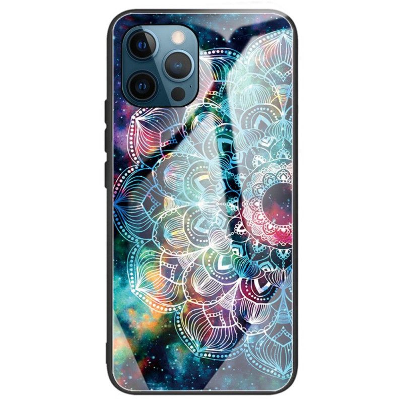 Kuori iPhone 14 Pro Max Tempered Glass Mandala