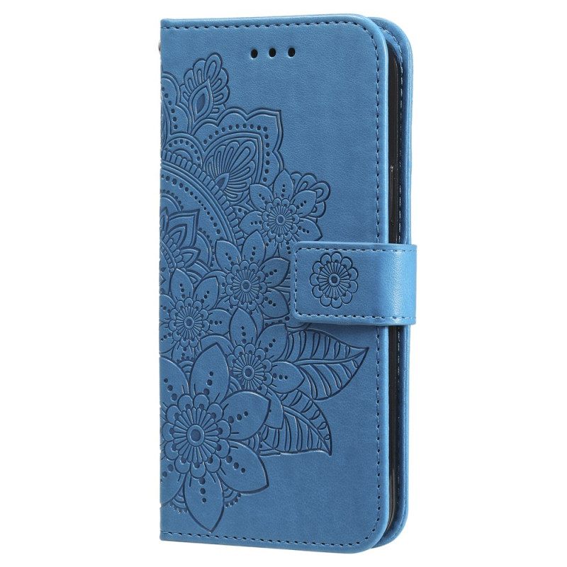 Kotelot Realme C55 Kukkakuvioinen Ranneke