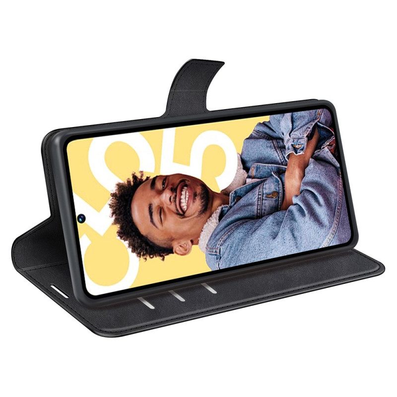 Kotelot Realme C55 Nahkatyylinen