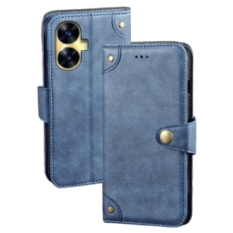 Kotelot Realme C55 Puhelinkuoret Idewei Kultaiset Napit