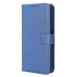 Kotelot Realme C55 Puhelinkuoret Teksturoitu Hihnalompakko