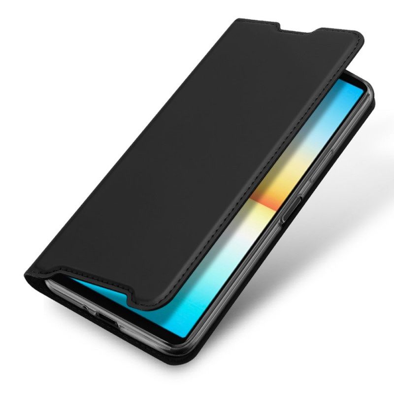 Nahkakotelo Sony Xperia 10 IV Skin Pro Dux Ducis