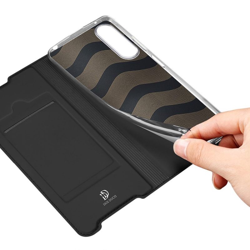 Nahkakotelo Sony Xperia 10 IV Skin Pro Dux Ducis