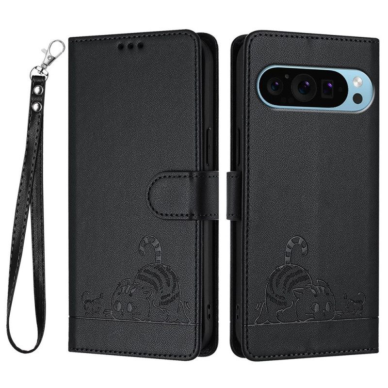 Kotelot Google Pixel 9 Pro Kissa Ja Hiiri Suojakuori