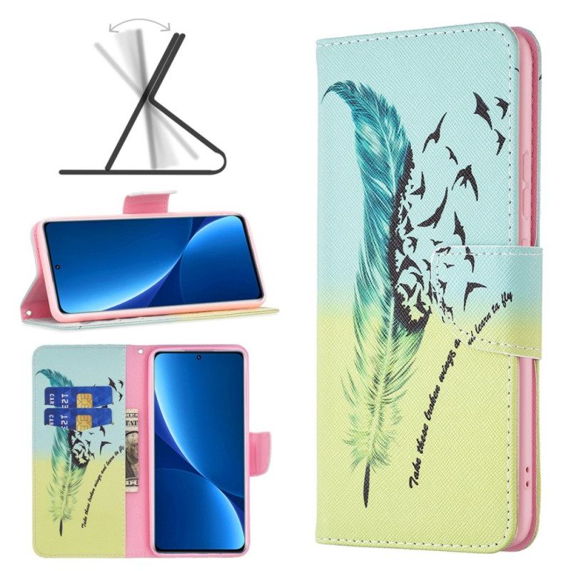 Flip Case Xiaomi Redmi 10C Feather