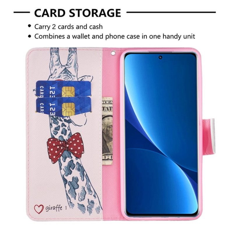 Kotelot Xiaomi Redmi 10C Brainy Giraffe