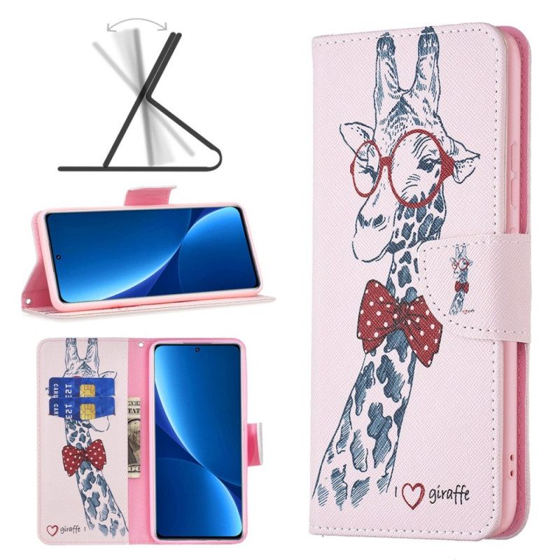 Kotelot Xiaomi Redmi 10C Brainy Giraffe