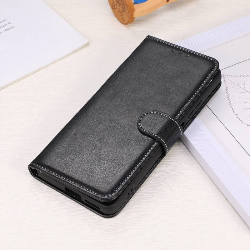 Kotelot Xiaomi Redmi 10C Couture Nahkaefekti
