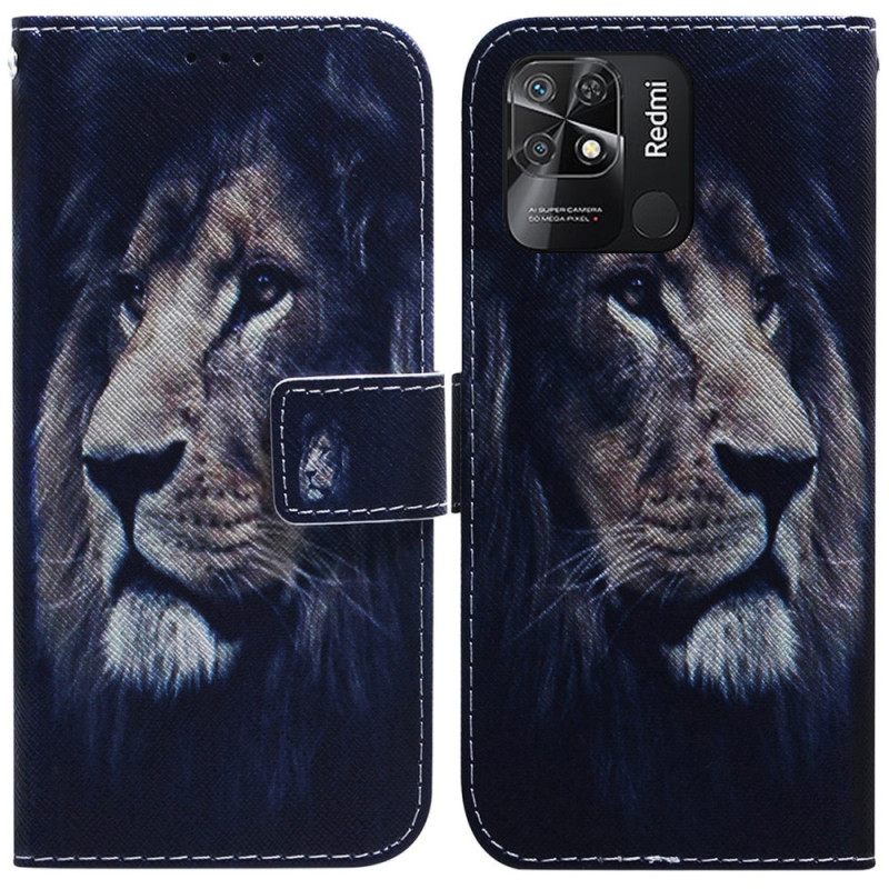 Kotelot Xiaomi Redmi 10C Dreaming Lion