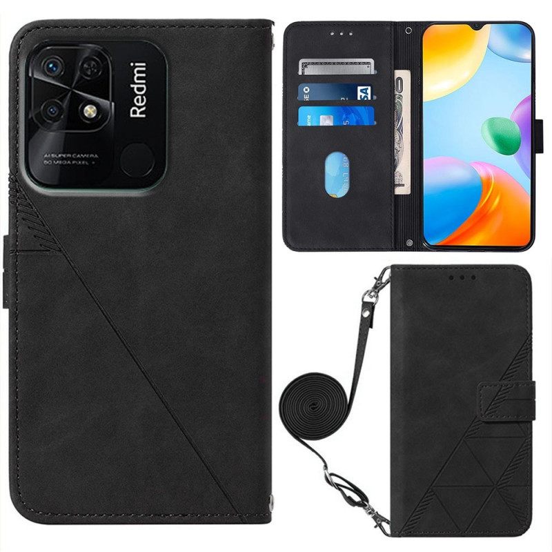 Kotelot Xiaomi Redmi 10C Kolmiot Olkahihnalla