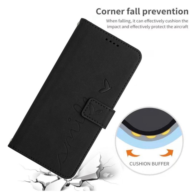 Kotelot Xiaomi Redmi 10C Smile Ja Lanyard
