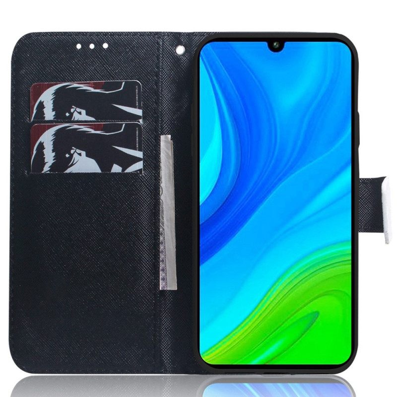 Kotelot Xiaomi Redmi 10C Suojaketju Kuori Squirrels In Lanyard