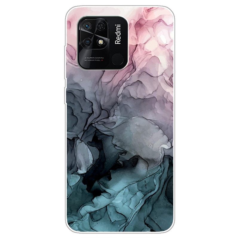 Kuori Xiaomi Redmi 10C Marble Watercolour
