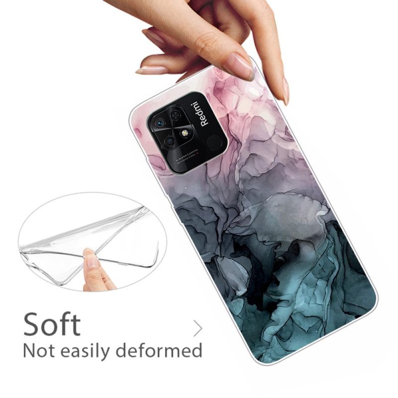 Kuori Xiaomi Redmi 10C Marble Watercolour