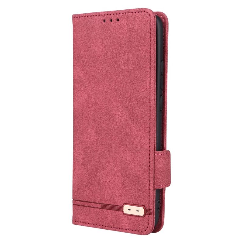 Nahkakotelo Xiaomi Redmi 10C Hienovaraista Eleganssia