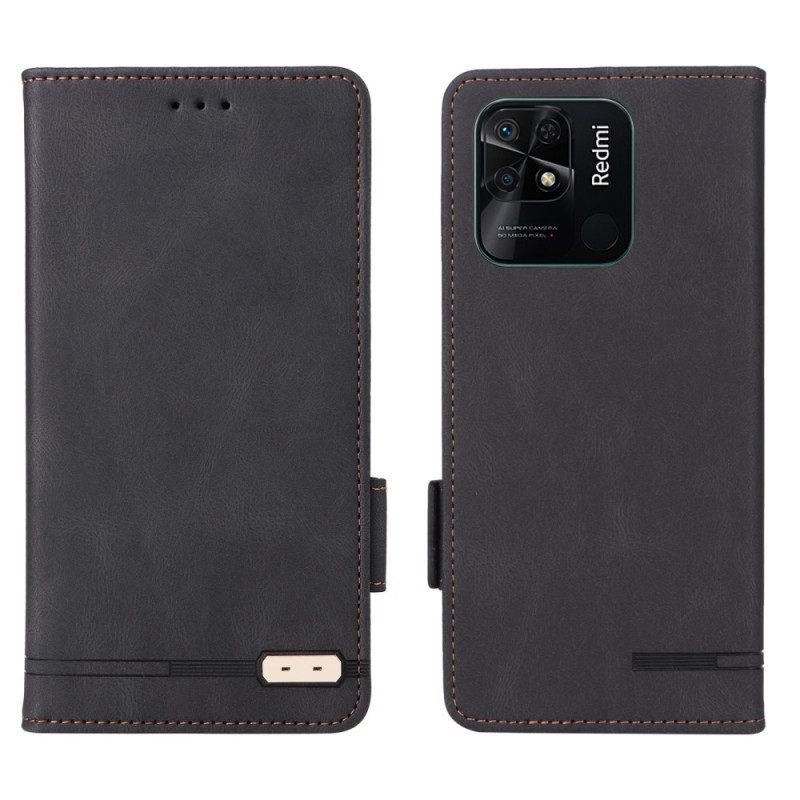 Nahkakotelo Xiaomi Redmi 10C Hienovaraista Eleganssia