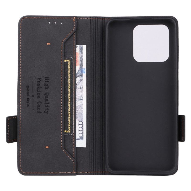 Nahkakotelo Xiaomi Redmi 10C Hienovaraista Eleganssia