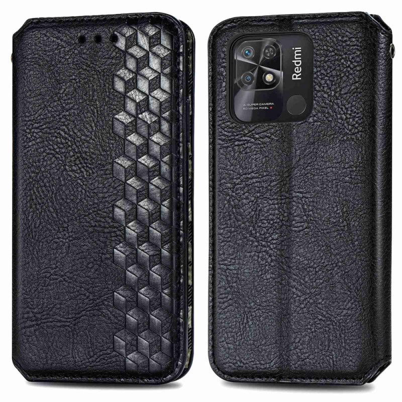 Puhelinkuoret Xiaomi Redmi 10C Kotelot Flip 3d-kuvio