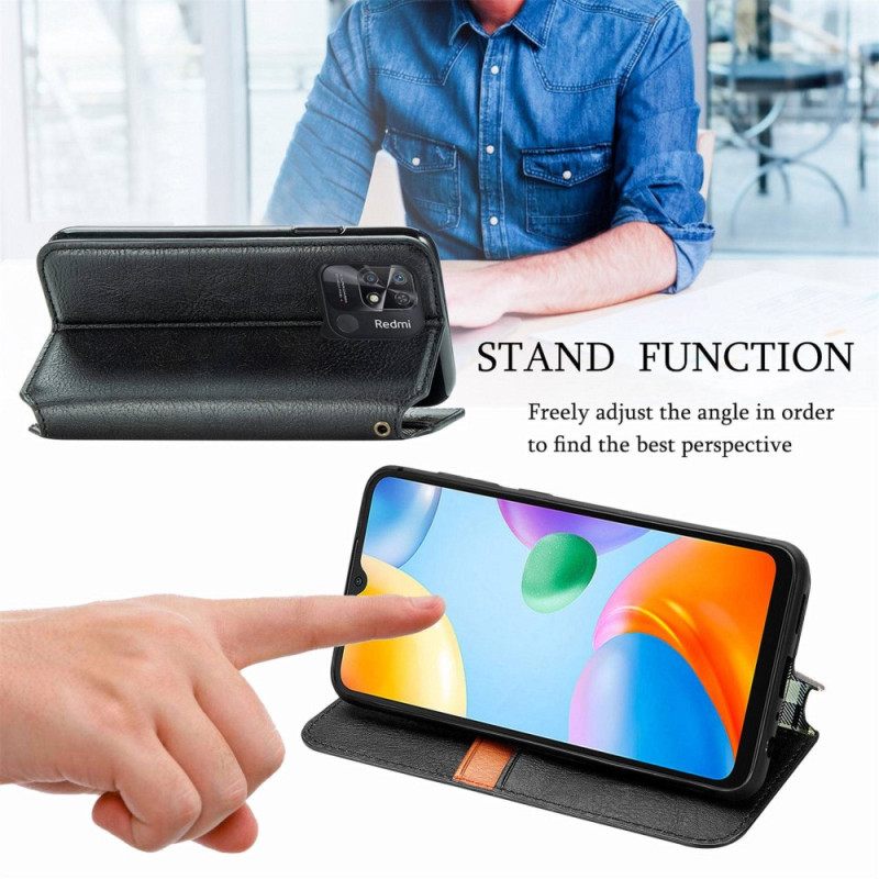 Puhelinkuoret Xiaomi Redmi 10C Kotelot Flip 3d-kuvio