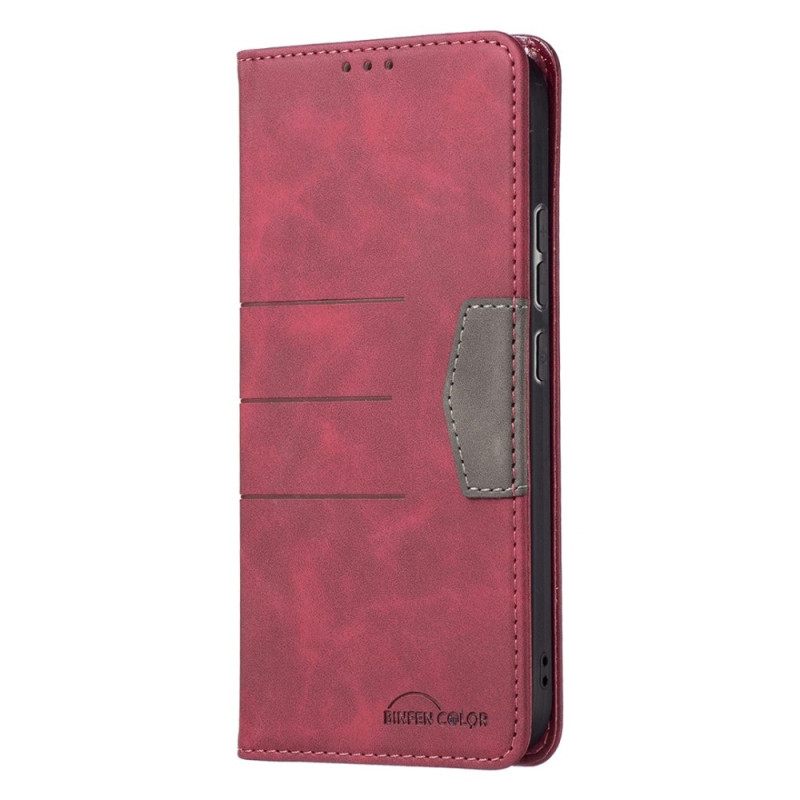 Puhelinkuoret Xiaomi Redmi 10C Kotelot Flip Binfen Color