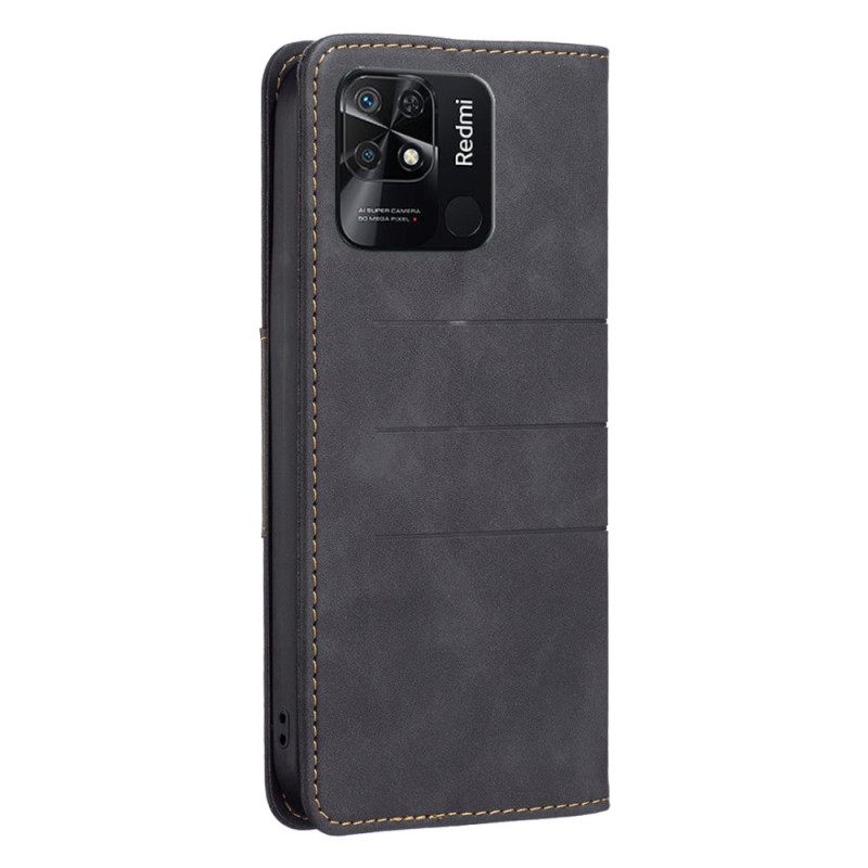 Puhelinkuoret Xiaomi Redmi 10C Kotelot Flip Binfen Color