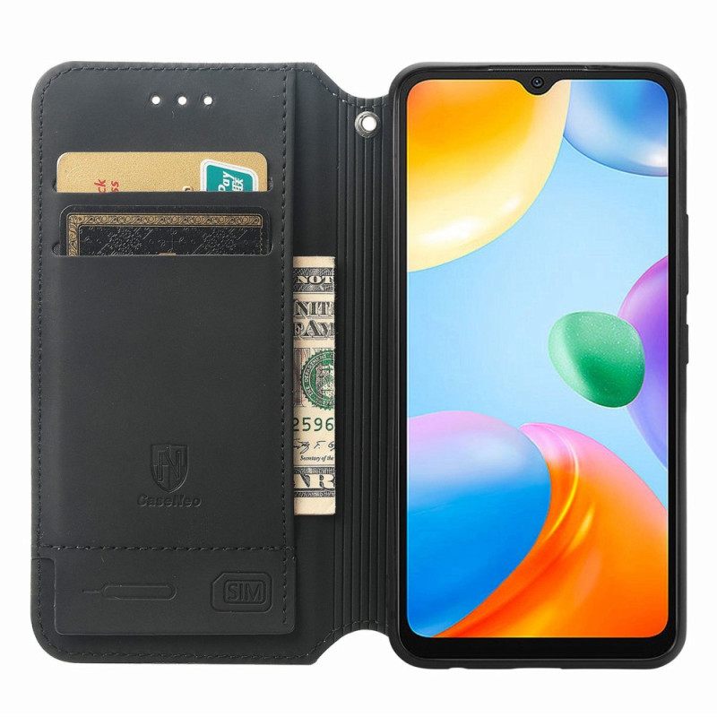 Puhelinkuoret Xiaomi Redmi 10C Kotelot Flip Design Rfid Caseneo