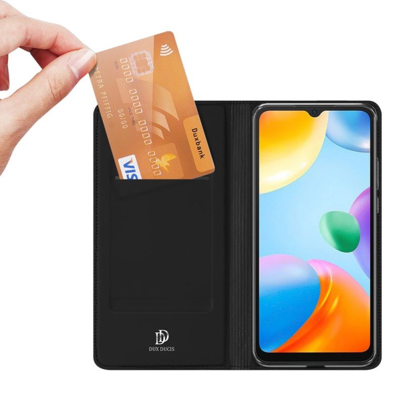 Puhelinkuoret Xiaomi Redmi 10C Kotelot Flip Skin-pro Sarja Dux Ducis