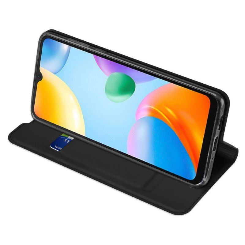 Puhelinkuoret Xiaomi Redmi 10C Kotelot Flip Skin-pro Sarja Dux Ducis