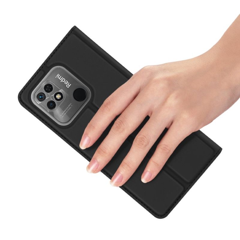 Puhelinkuoret Xiaomi Redmi 10C Kotelot Flip Skin-pro Sarja Dux Ducis