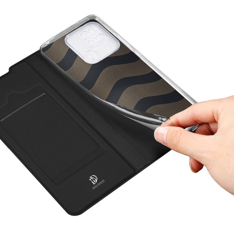 Puhelinkuoret Xiaomi Redmi 10C Kotelot Flip Skin-pro Sarja Dux Ducis