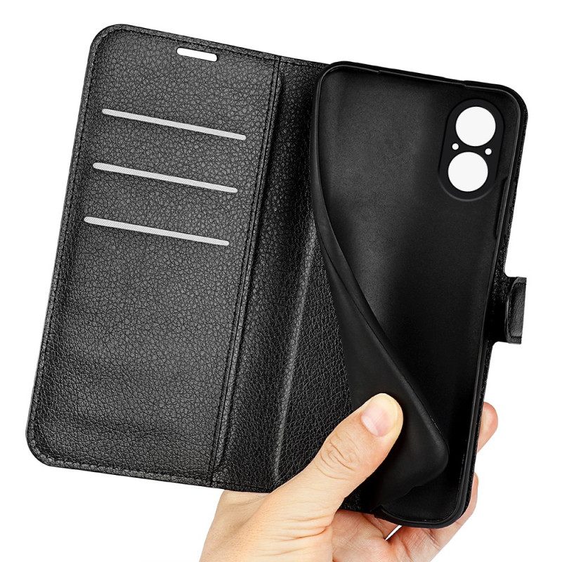 Kotelot Realme C67 Keinonahkainen Litsi Suojakuori