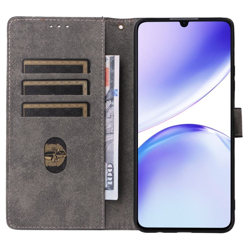 Kotelot Realme C53 Puhelinkuoret Rfid-suoja Nauhalla