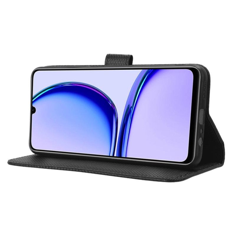 Kotelot Realme C53 Teksturoitu Hihnalla Suojakuori