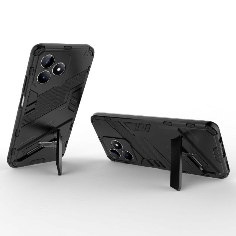 Kuori Realme C53 Kaksiasentoinen Handsfree-irrotettava Jalusta