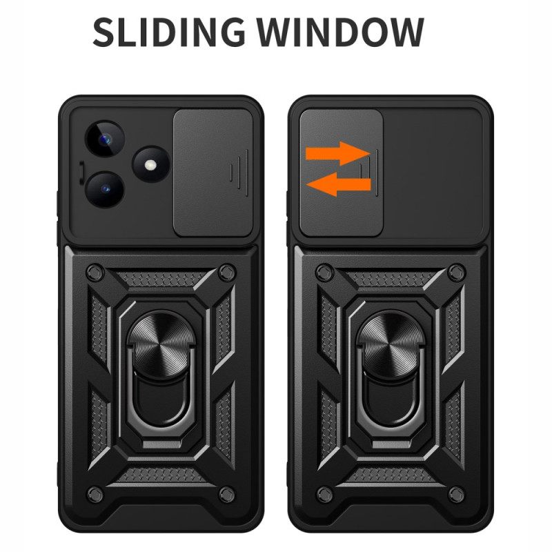 Kuori Realme C53 Sormuksen Pidike Ja Linssinsuoja