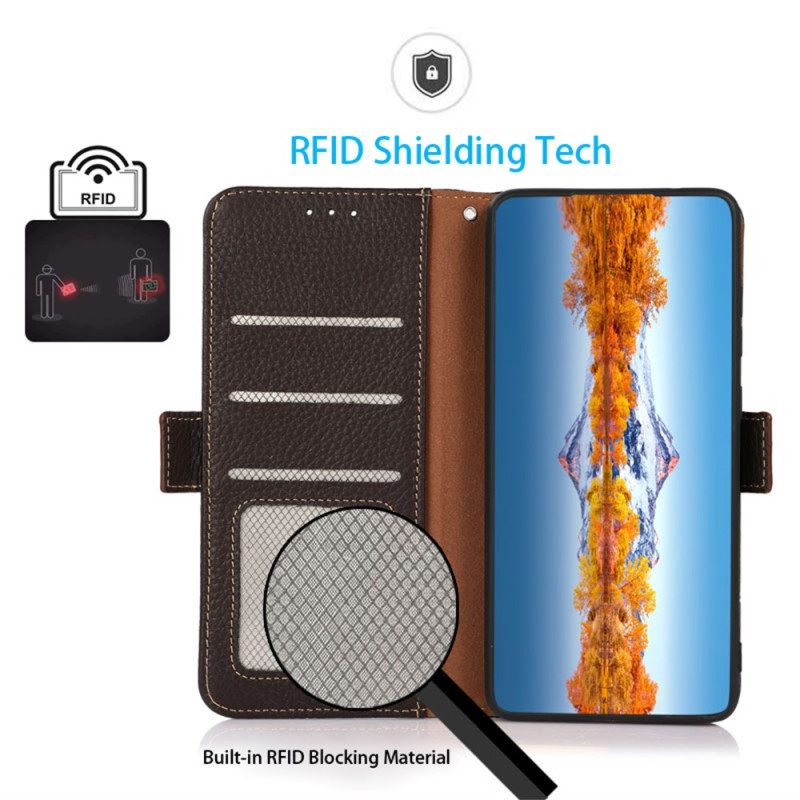 Kotelot Oneplus 13r Khazneh Nahkainen Rfid-suoja