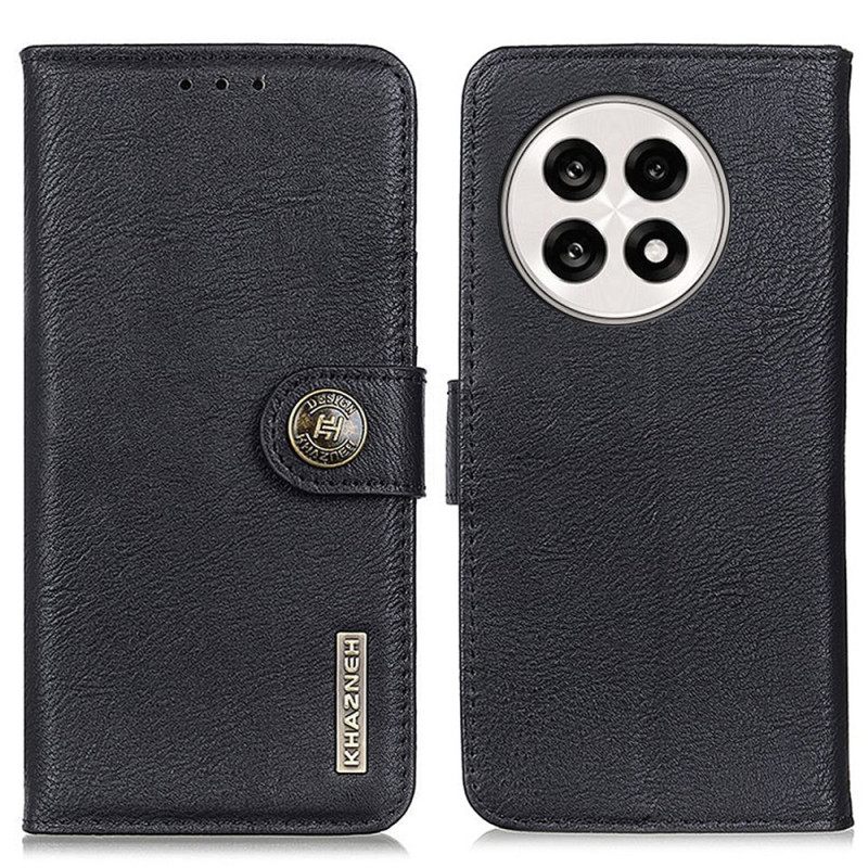 Kotelot Oneplus 13r Puhelinkuoret Khazneh Nahkakuvioinen