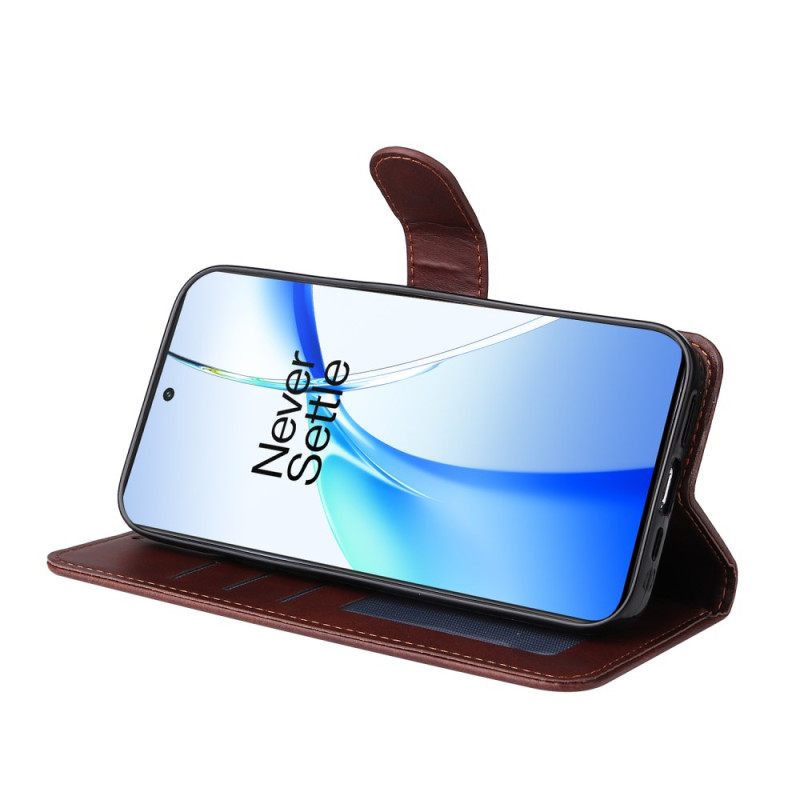 Kotelot Oneplus 13r Puhelinkuoret Yksivärinen Nahkaefektiranneke