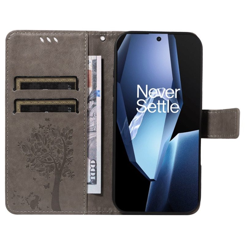 Kotelot Oneplus 13r Puu Ja Kissa Suojakuori