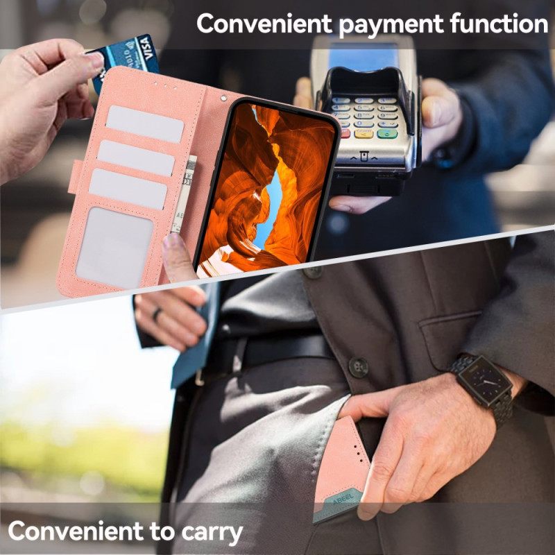 Nahkakotelo Oneplus 13r Kaksivärinen Abeel