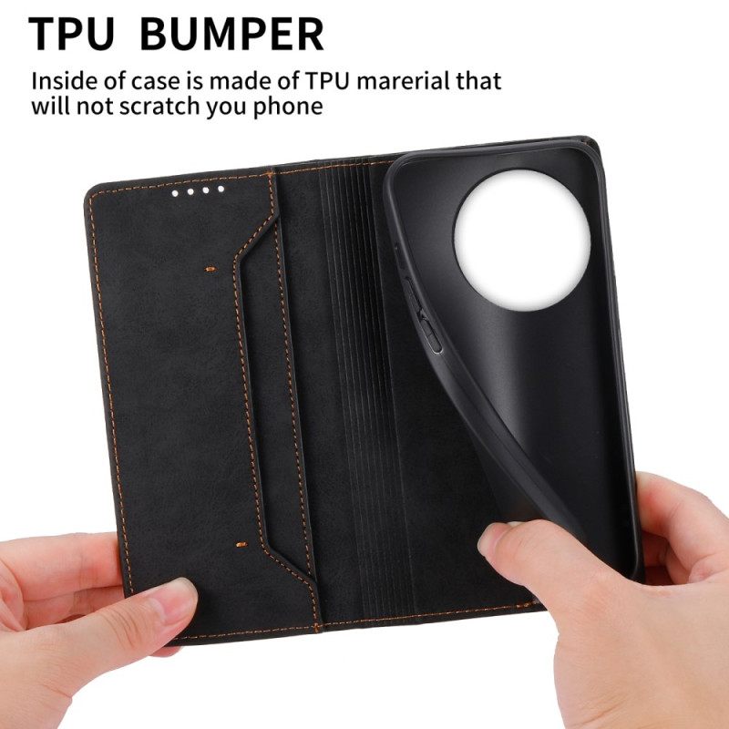 Nahkakotelo Oneplus 13r Rfid-suojattu