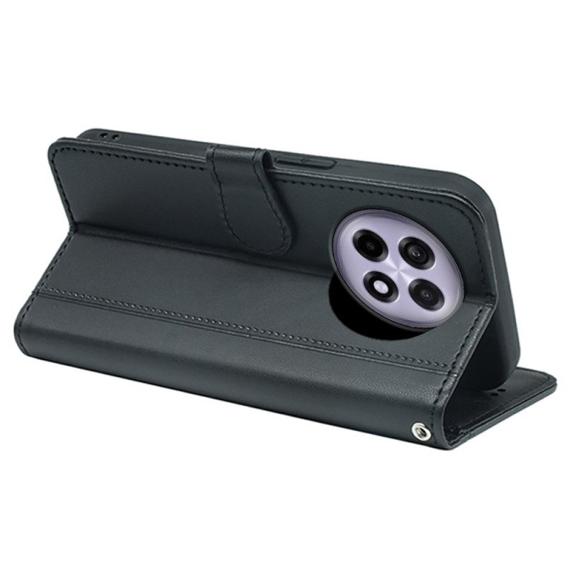 Nahkakotelo Oneplus 13r Tuplakorttikotelollinen Hihnalompakko