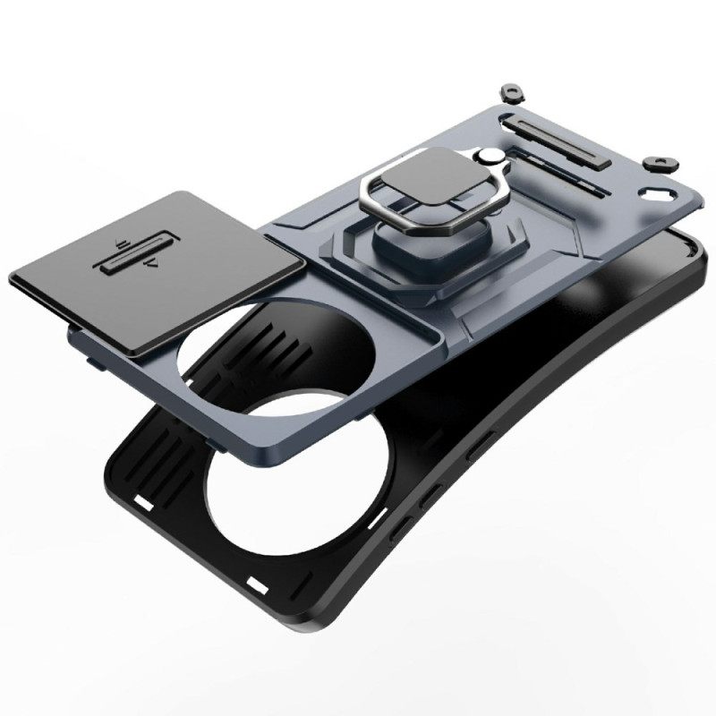 Puhelinkuoret Oneplus 13r Kestävä Rengas Kamerasuojalla