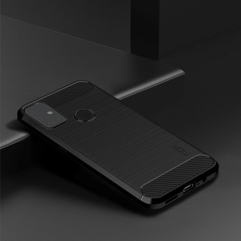 Case OnePlus Nord N10 Harjattu Hiilikuitu Mofi